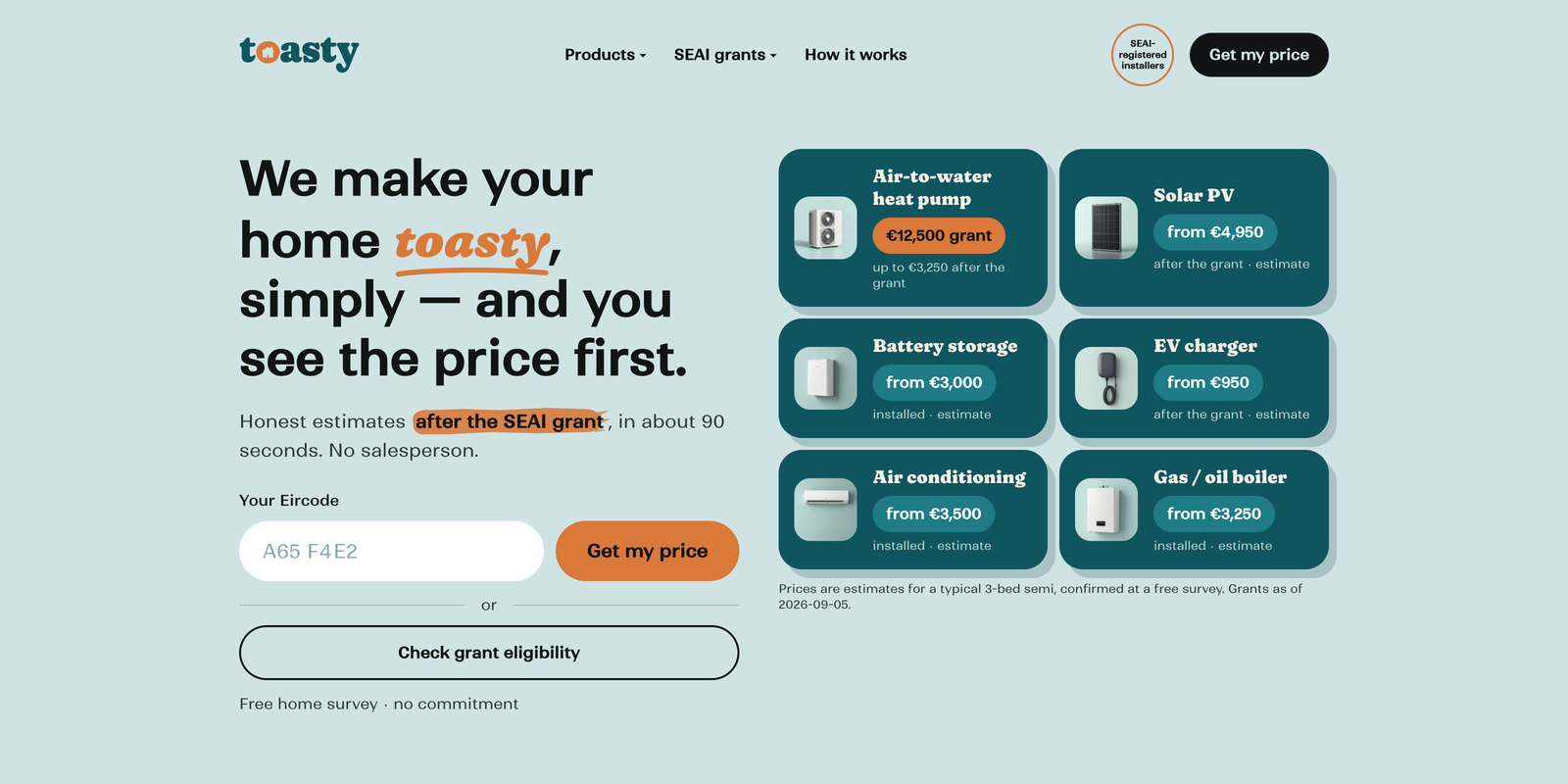 Toasty website
