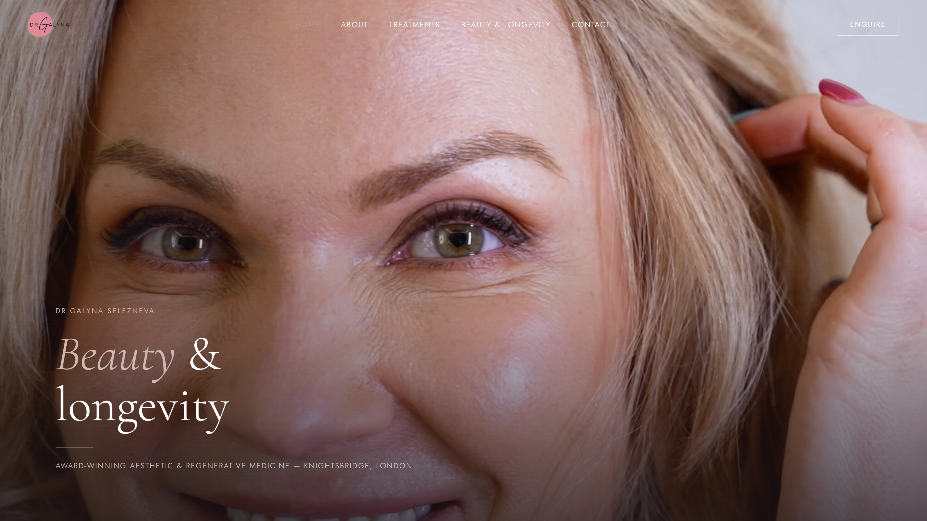 Dr Galyna website